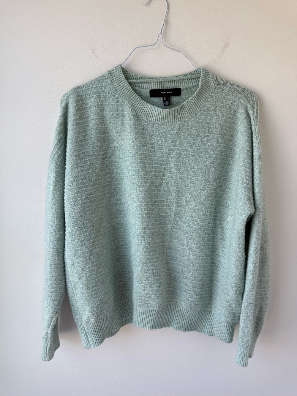 Vero Moda Mint Green Crewneck Sweater